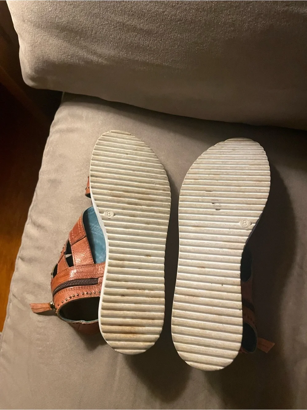 Bed Stu Roan Leather Sandals